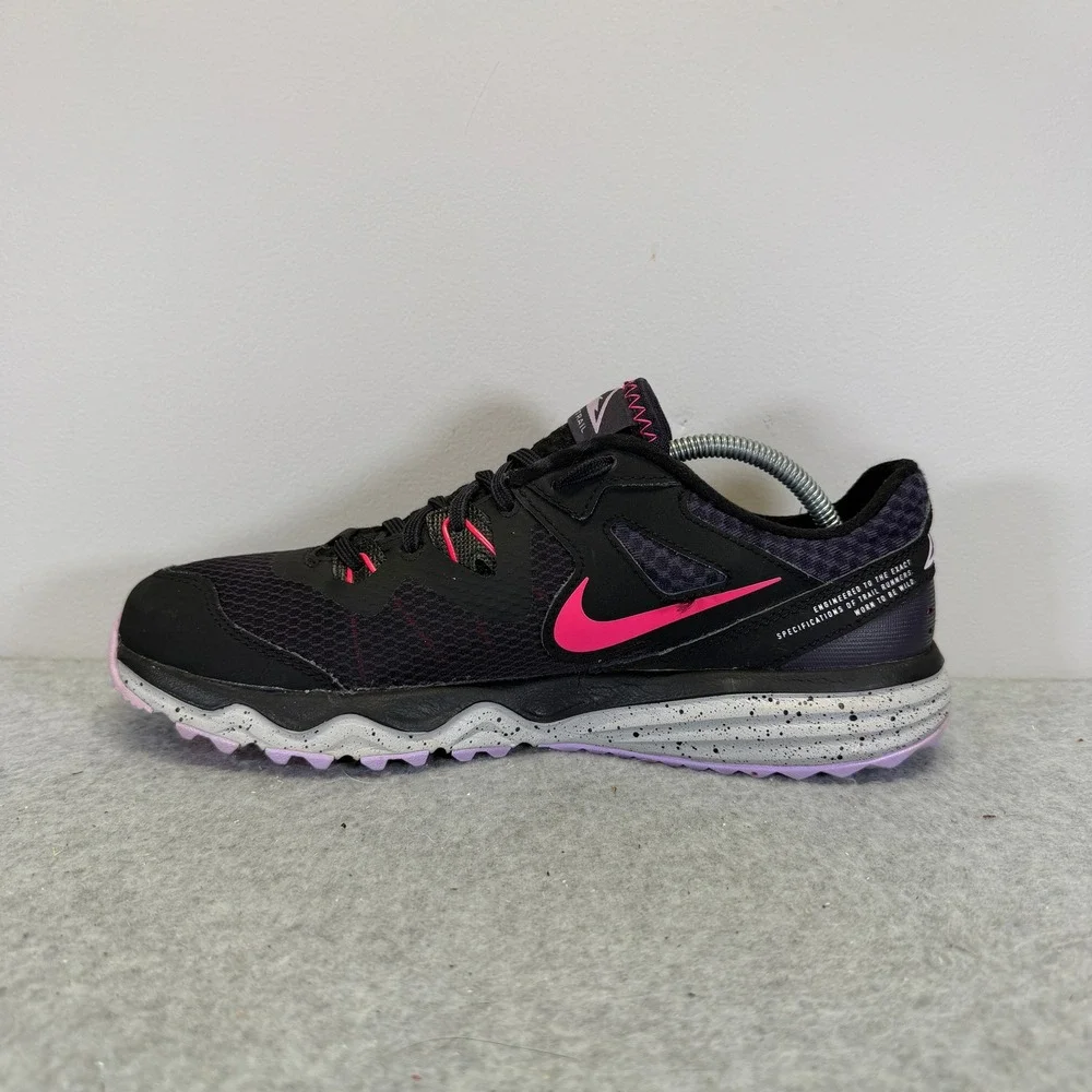 Nike Juniper Trail Running Shoes Womens Size 8.5 Black Pink Purple CW3809-014
